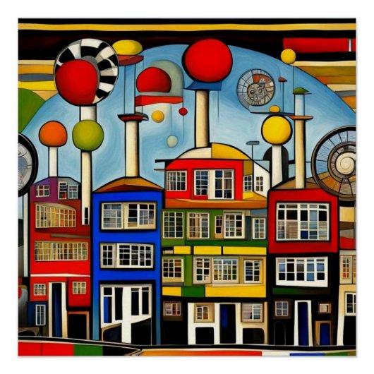 産業建物 ポスター (正面)