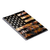 産業建築国旗の火花 ノートブック (右側)