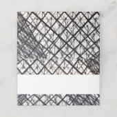 産業建築座席表 プレイスカード (外部開封)