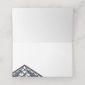 産業建築座席表 プレイスカード (内部開封)