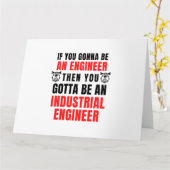 産業技術者 カード (黄色い花)