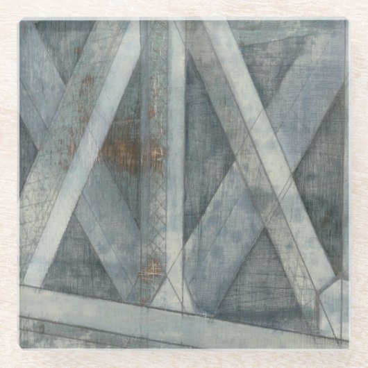 産業構造 |ブリッジ ガラスコースター (正面)