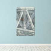 産業構造 |ブリッジ キャンバスプリント (インサイチュ (ウッドフロア))