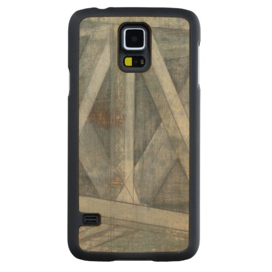 産業構造 |ブリッジ CarvedメープルGalaxy S5スリムケース (裏面)