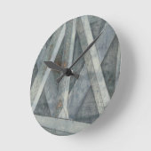 産業構造|橋 ラウンド壁時計 (傾斜)