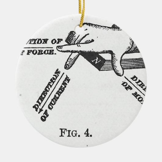 産業機械ヴィンテージの設計 セラミックオーナメント (正面)