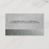 産業用カーペットクリーナー 名刺 (裏面)