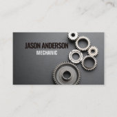 産業用ギア自動修理車の整備士 名刺 (正面)