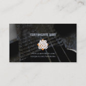 産業用グランジギターの名刺 名刺 (裏面)