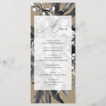 産業用シック素朴クラフトフローラのメ結婚ニュー