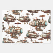 産業用スチームパンクファンタジー ラッピングペーパーシート (正面2)