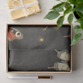 産業用スチームパンクヴィンテージライオンのデコページ 薄葉紙 (ギフト)