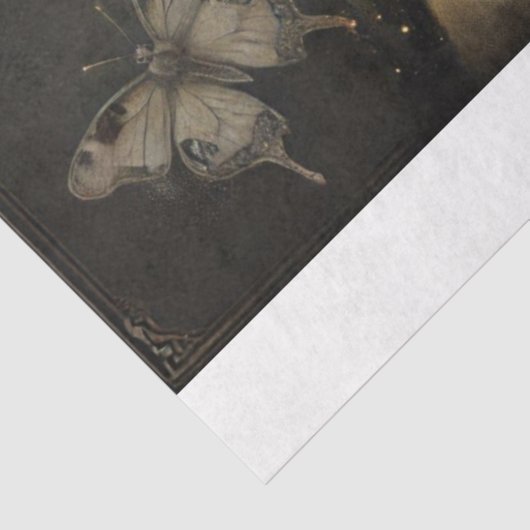 産業用スチームパンクヴィンテージライオンのデコページ 薄葉紙 (詳細)