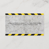 産業用トラック | ライセンス契約者の名刺 名刺 (裏面)