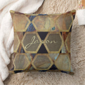 産業用ロフトスタイルブラウンビー美学カスタム クッション (ブランケット)