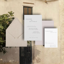 産業用ローマ結婚式招待状