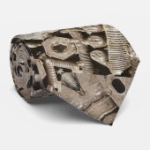 産業用具のコラージュ継ぎ目が無いパターンデザイン ネクタイ (ロール)