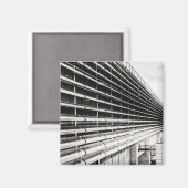 産業用建物白黒マグネット マグネット (正面/裏面)