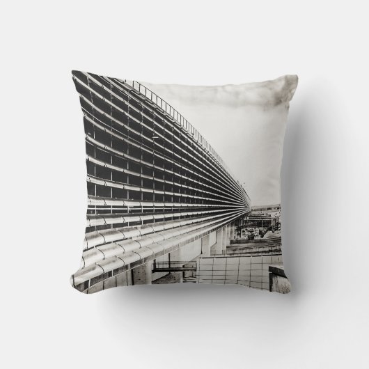 産業用建物白黒装飾用クッション クッション (正面)