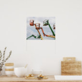 産業用昇降プラットフォーム ポスター (キッチン)