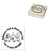 産業用機器、工具、プラントのレンタル事業。 ラバースタンプ