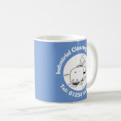 産業用清掃サービス業 コーヒーマグカップ (正面右)