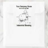 産業用清掃業者シール スクエアシール (バッグ)