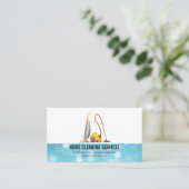 産業用清掃用名刺 名刺 (スタンド正面)