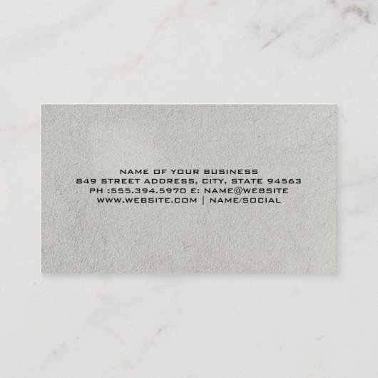 産業用移動トラック 名刺 (裏面)