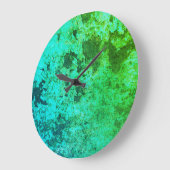 産業素朴インスパイア芸術モダン動向 ラージ壁時計 (傾斜)