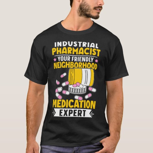 産業薬剤師近隣薬剤投与費用 Tシャツ (正面)