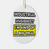 産業衛生士…私は大したことがある セラミックオーナメント (右)
