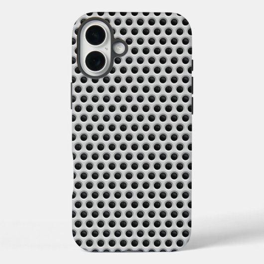 産業複合モダン水玉模様 Case-Mate iPhoneケース (裏面)