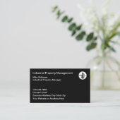 産業財産管理 名刺 (スタンド正面)