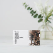 産業車輪 名刺 (スタンド正面)