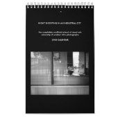 産業都市の夜射撃、発砲 カレンダー (カバー)