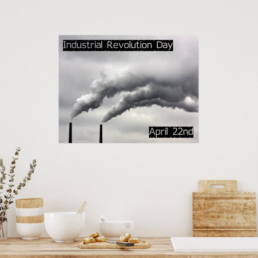 産業革命日 ポスター (キッチン)