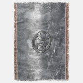 産業〔占星術の〕十二宮図におけるがんスタイル記号 スローブランケット (正面縦)