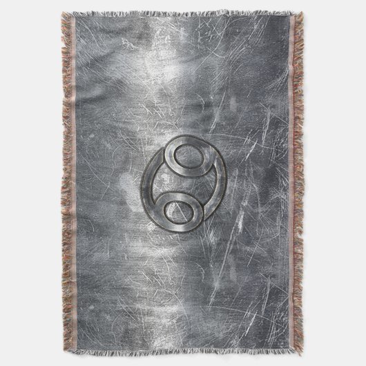 産業〔占星術の〕十二宮図におけるがんスタイル記号 スローブランケット (正面縦)