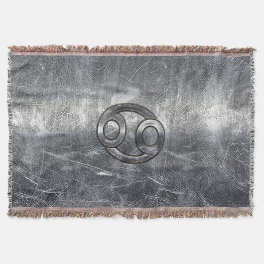 産業〔占星術の〕十二宮図におけるがんスタイル記号 スローブランケット (正面)