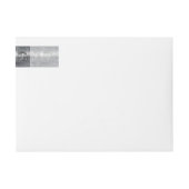 産業〔占星術の〕十二宮図におけるがんスタイル記号 ラップアラウンドラベル (正面)