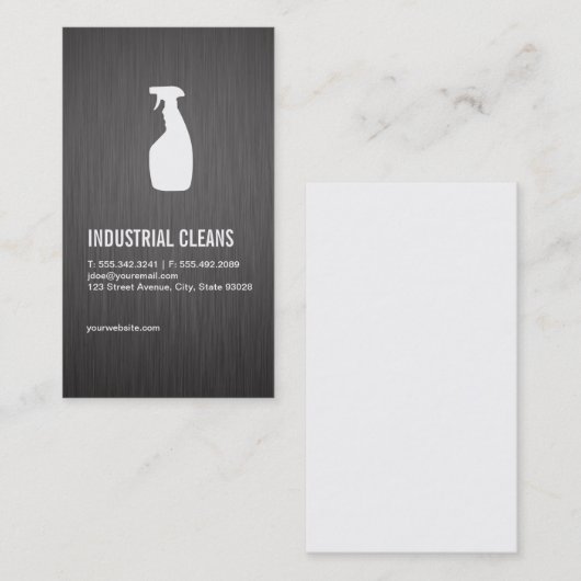 産業 名刺 (正面/裏面)