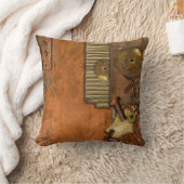 産業steampunkのテーマ クッション (ブランケット)