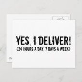 産科おもしろい医・助産師への贈物 ポストカード (正面/裏面)