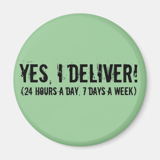 産科おもしろい医・助産師への贈物 マグネット (正面)