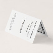 産科プレナタール制御アポイントメントカード 名刺 (正面)