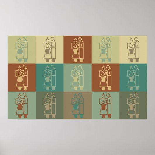 産科ポップ・アートの学 ポスター (正面)