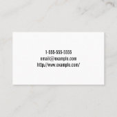 産科モダン士名刺 名刺 (裏面)