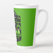 産科医の感謝と感謝のギフト カフェラテマグ (右)