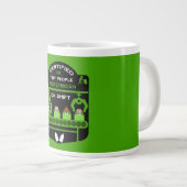 産科医の感謝と感謝のギフト ジャンボコーヒーマグカップ (正面右)